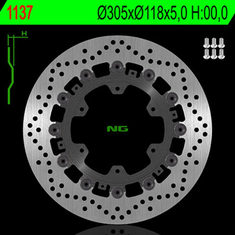 NG BRAKE DISC 1137