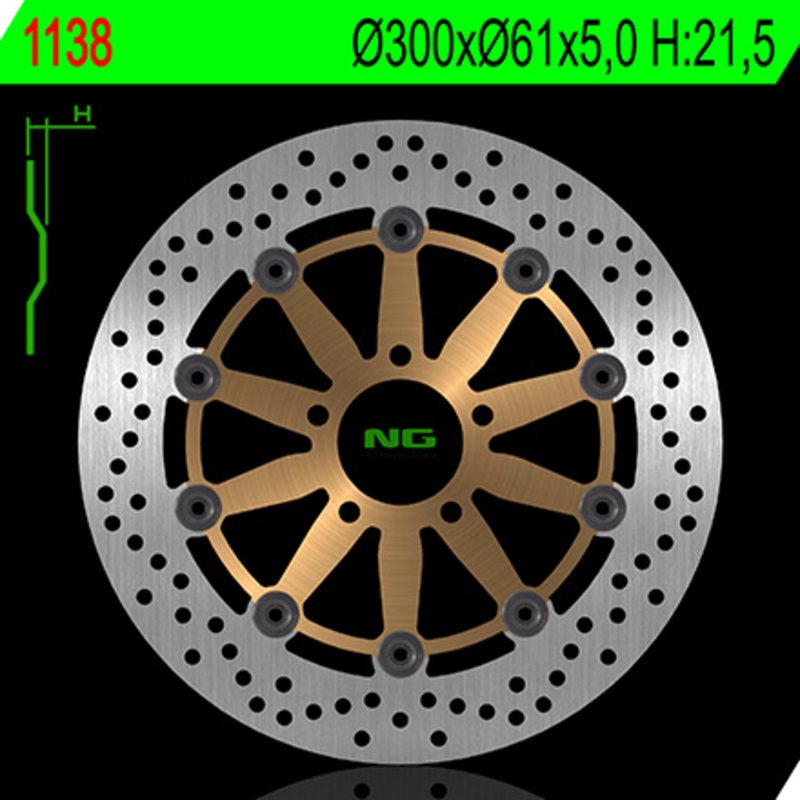 NG BRAKE DISC 1138