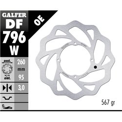 Disco freno Galfer DF796W