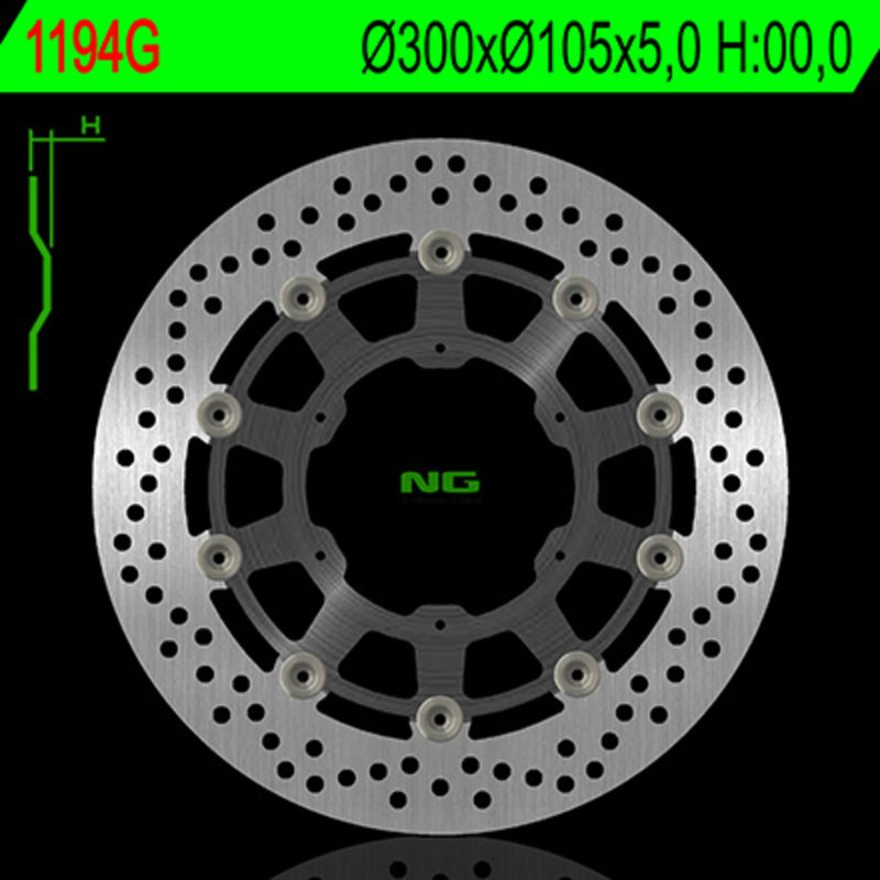 NG BRAKE DISC 1194G