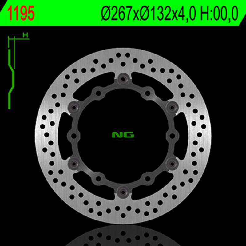 NG BRAKE DISC 1195