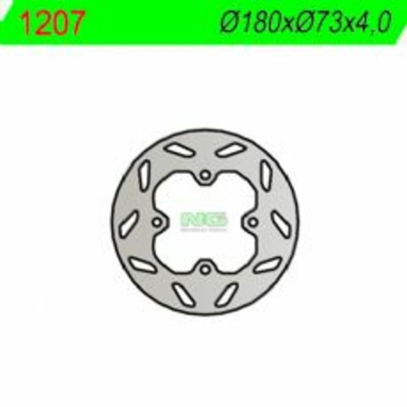 NG BRAKE DISC 1207