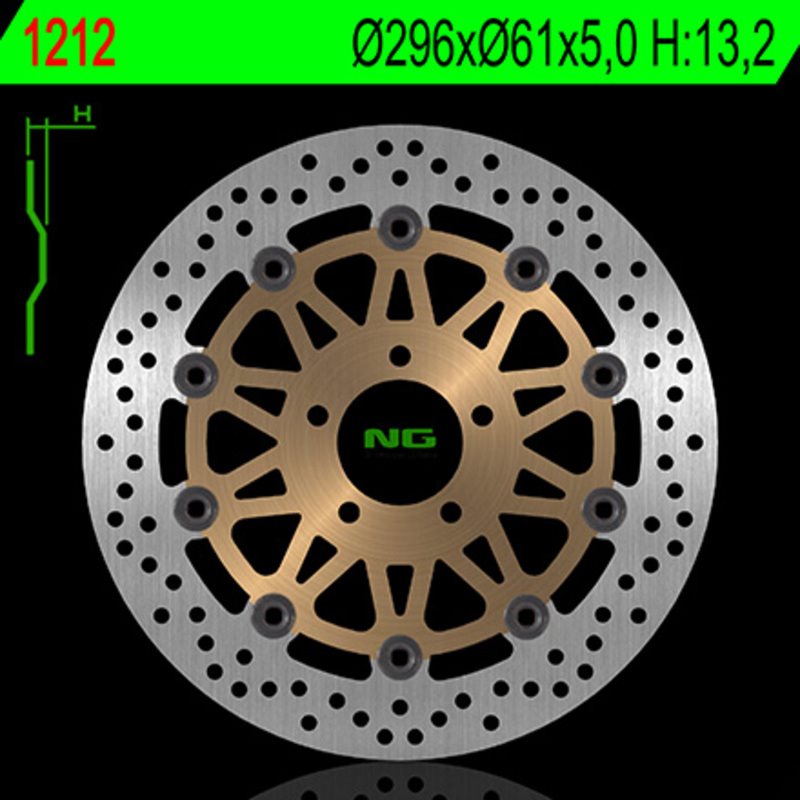 NG BRAKE DISC 1212