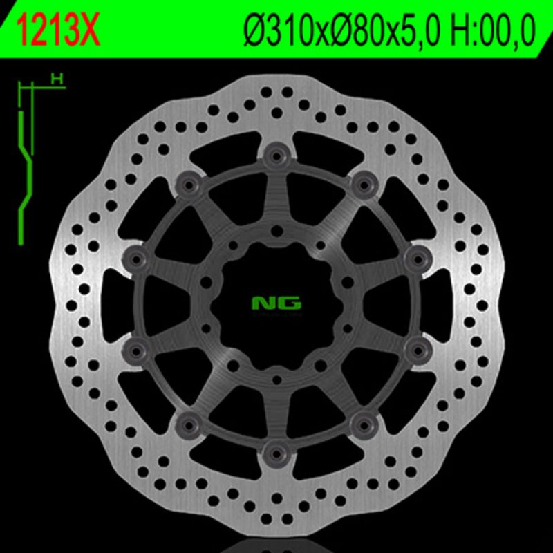 NG BRAKE DISC 1213X