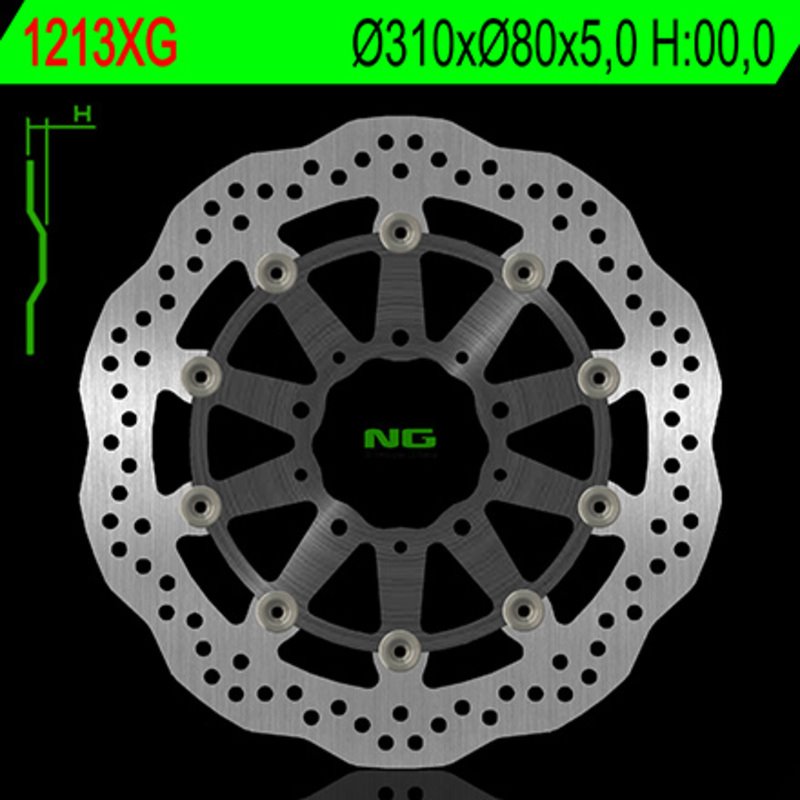 NG BRAKE DISC 1213XG