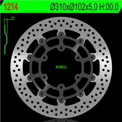 NG BRAKE DISC 1214