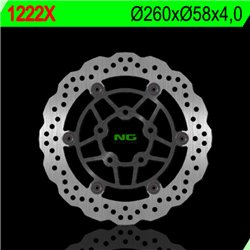 NG BRAKE DISC 1222X