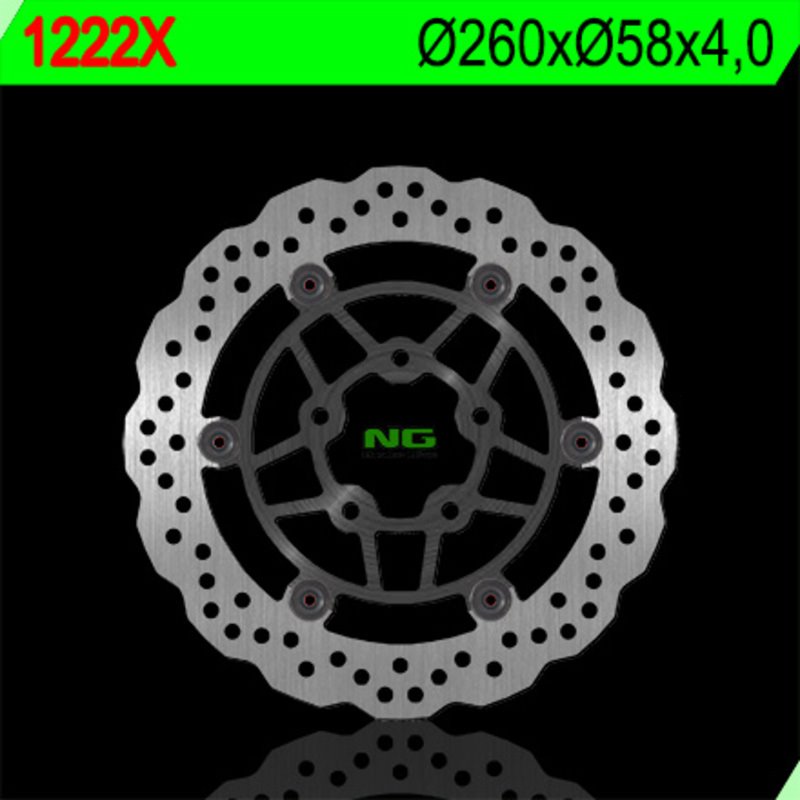 NG BRAKE DISC 1222X