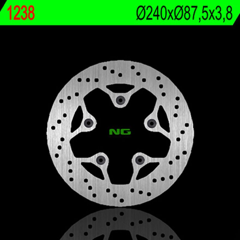 NG BRAKE DISC 1238