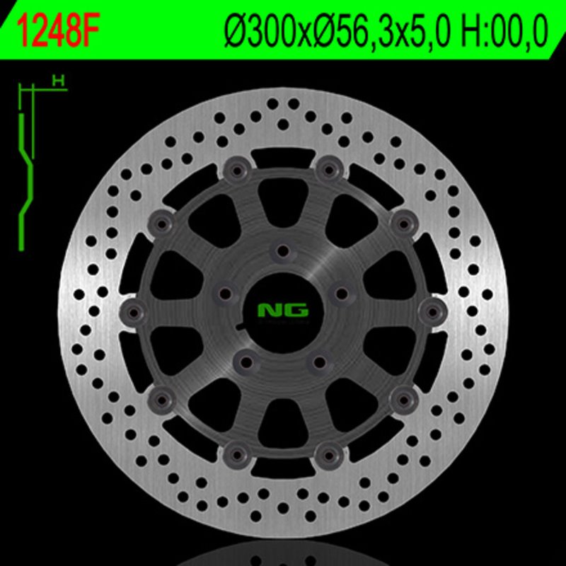 NG BRAKE DISC 1248F