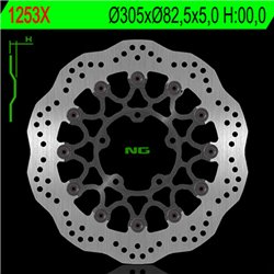 NG BRAKE DISC 1253X