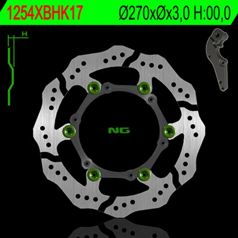 NG BRAKE DISC 1254XBH