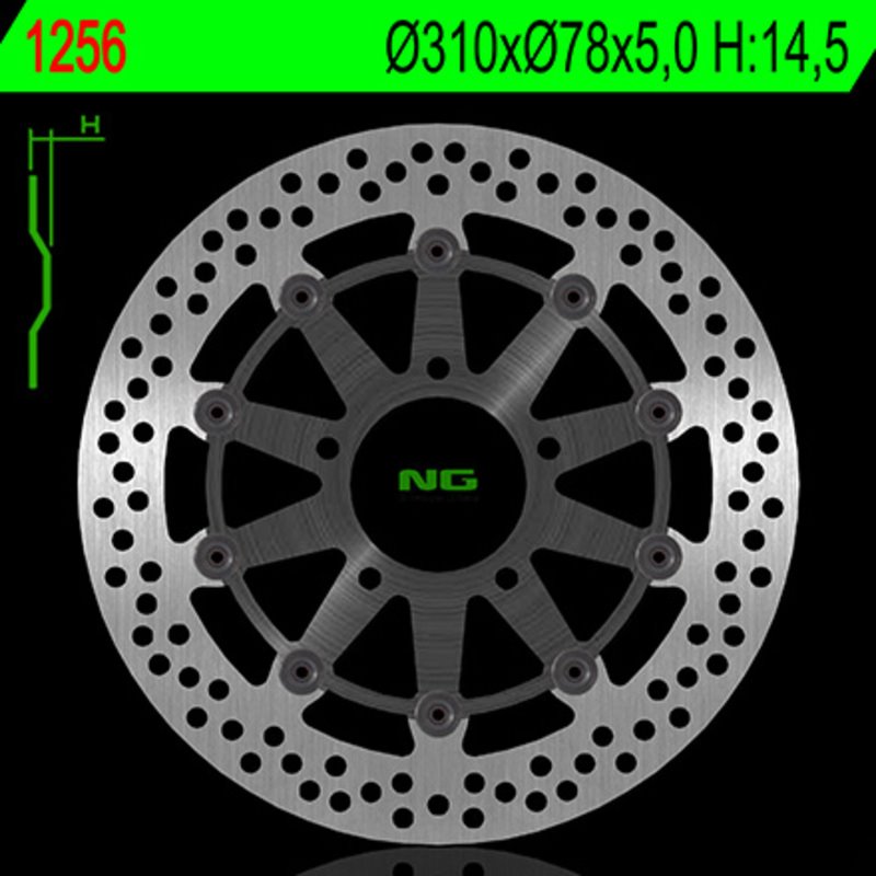 NG BRAKE DISC 1256