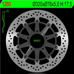 NG BRAKE DISC 1260G