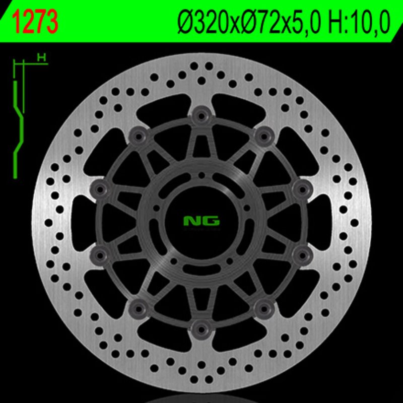 NG BRAKE DISC 1273