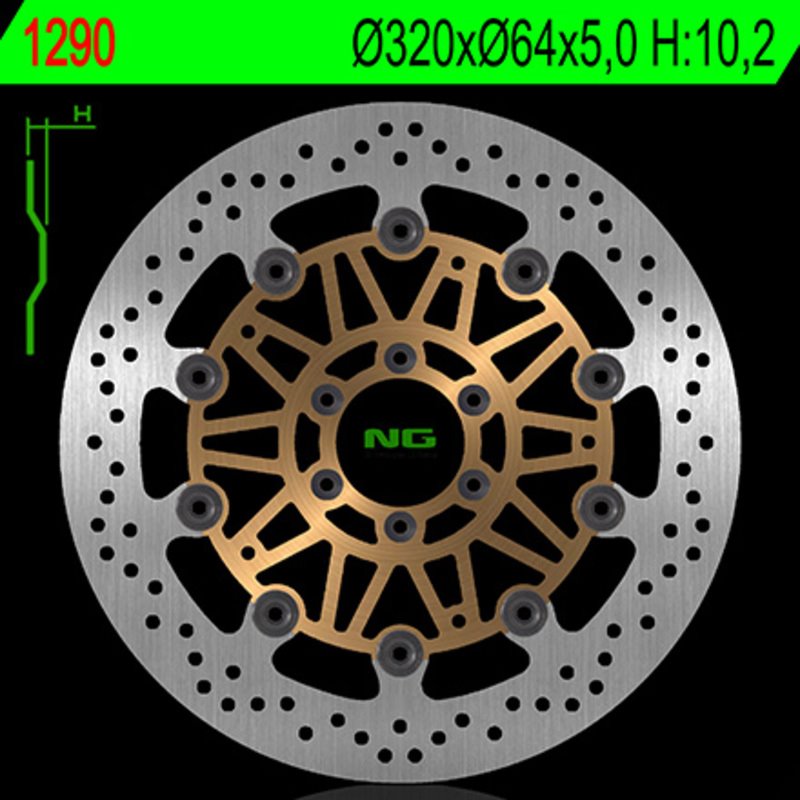 NG BRAKE DISC 1290