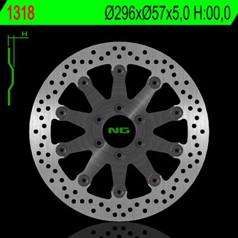 NG BRAKE DISC 1318