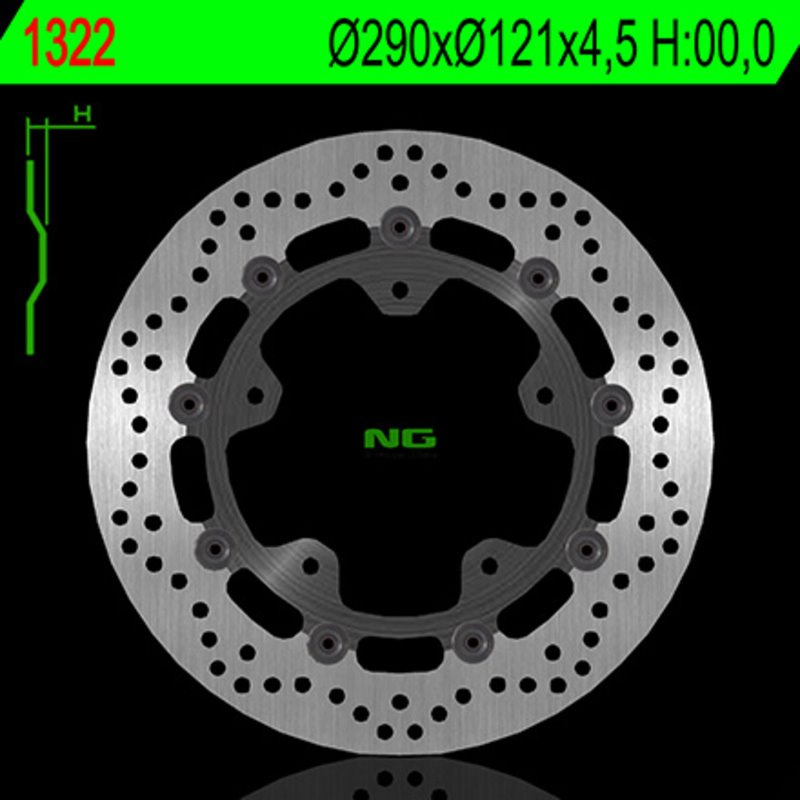 NG BRAKE DISC 1322