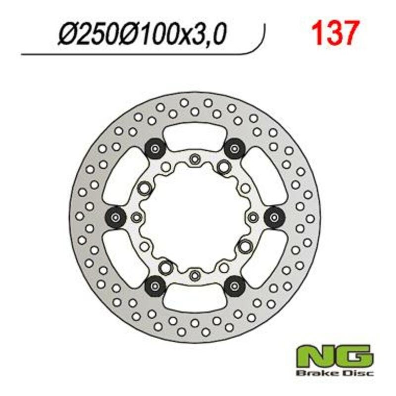 NG BRAKE DISC 137/OLD