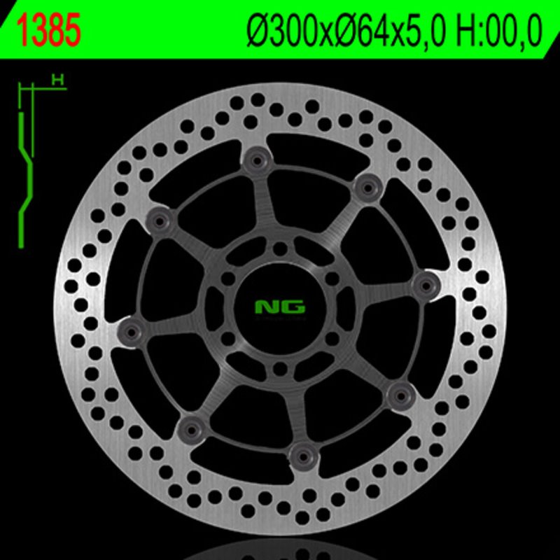 NG BRAKE DISC 1385