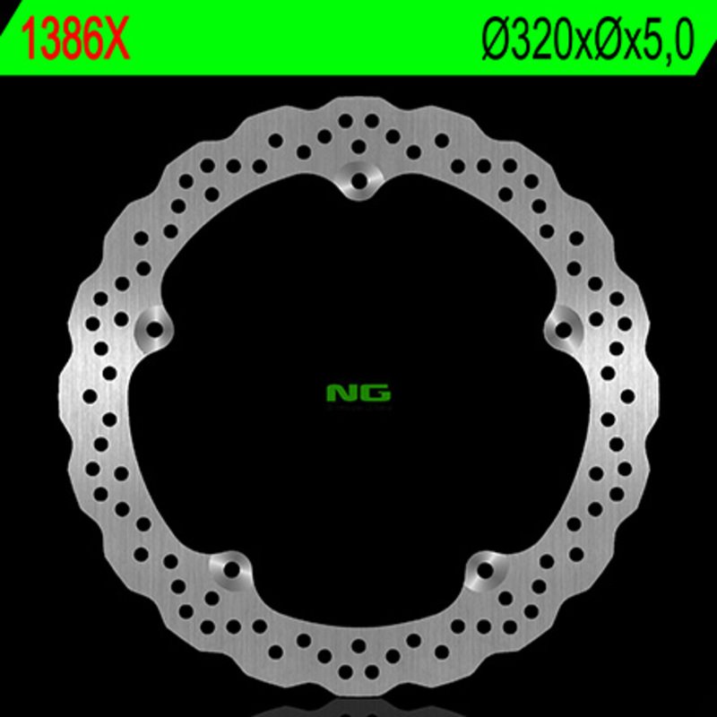 NG BRAKE DISC 1386X