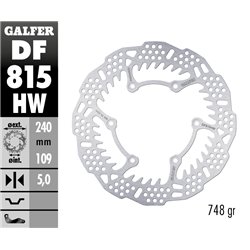 Disco freno Galfer DF815HW