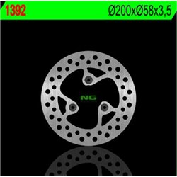 NG BRAKE DISC 1392