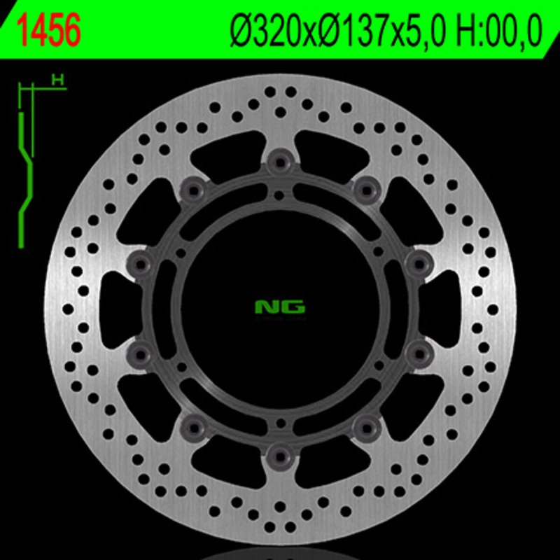 NG BRAKE DISC 1456