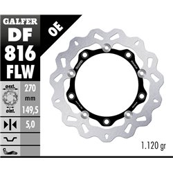 Disco freno Galfer DF816FLW