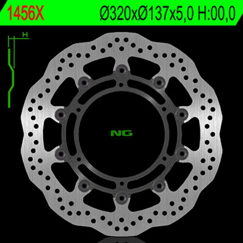 NG BRAKE DISC 1456X