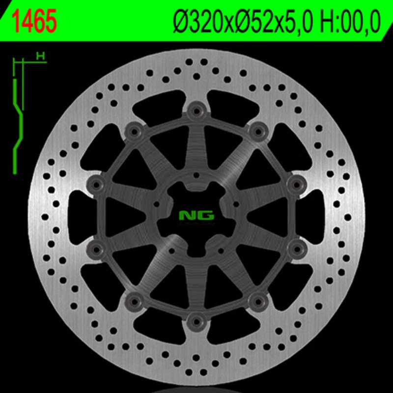 NG BRAKE DISC 1465