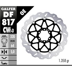 Disco freno Galfer DF817CWI