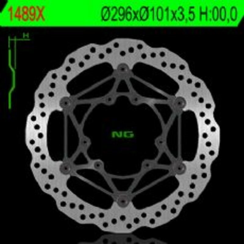 NG BRAKE DISC 1489X