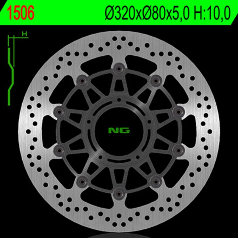 NG BRAKE DISC 1506