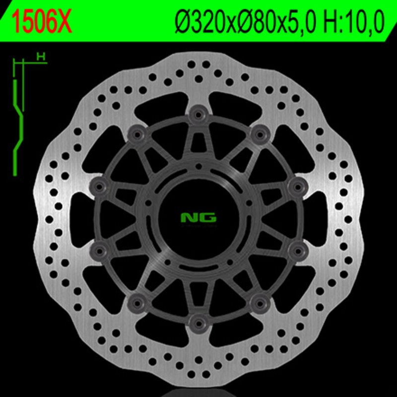 NG BRAKE DISC 1506X