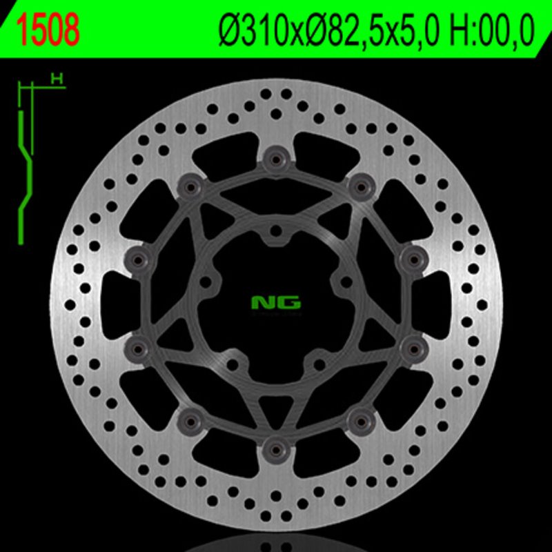 NG BRAKE DISC 1508