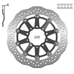 NG BRAKE DISC 1558XG