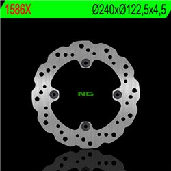 NG BRAKE DISC 1586X