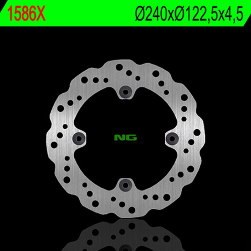 NG BRAKE DISC 1586X