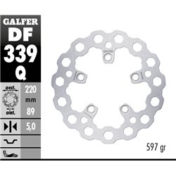 Disco freno Galfer DF339Q