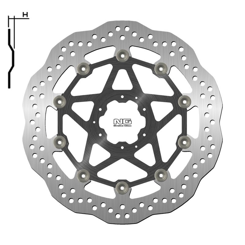 NG BRAKE DISC 1643XG