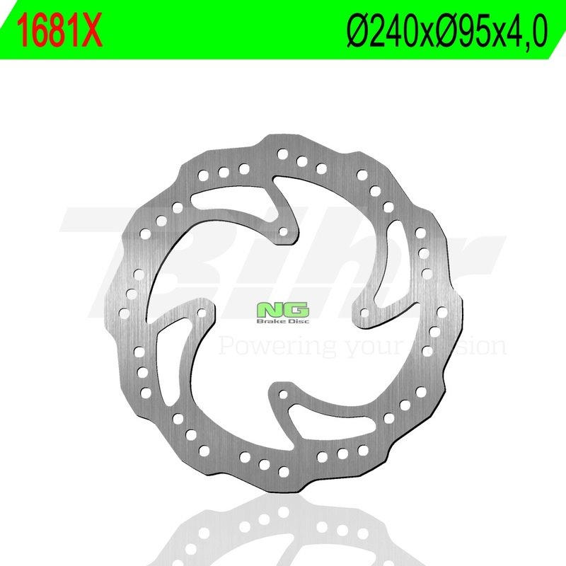 NG BRAKE DISC 1681X