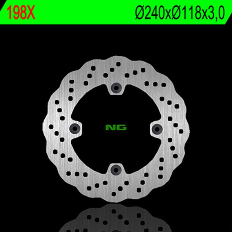 NG BRAKE DISC 198X