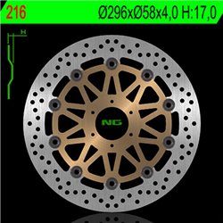 NG BRAKE DISC 216