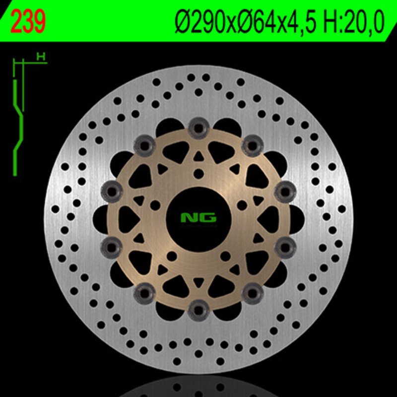 NG BRAKE DISC 239