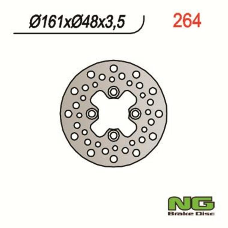 NG BRAKE DISC 264