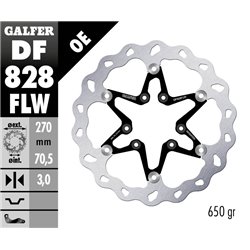 Disco freno Galfer DF828FLW