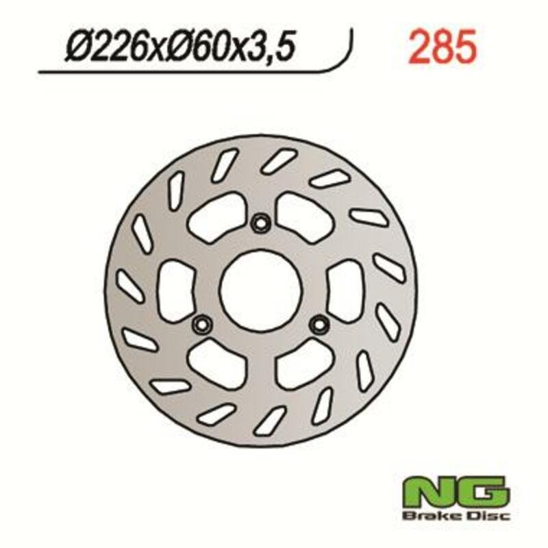 NG BRAKE DISC 285