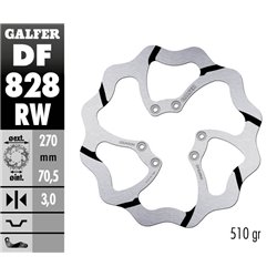 Disco freno Galfer DF828RW