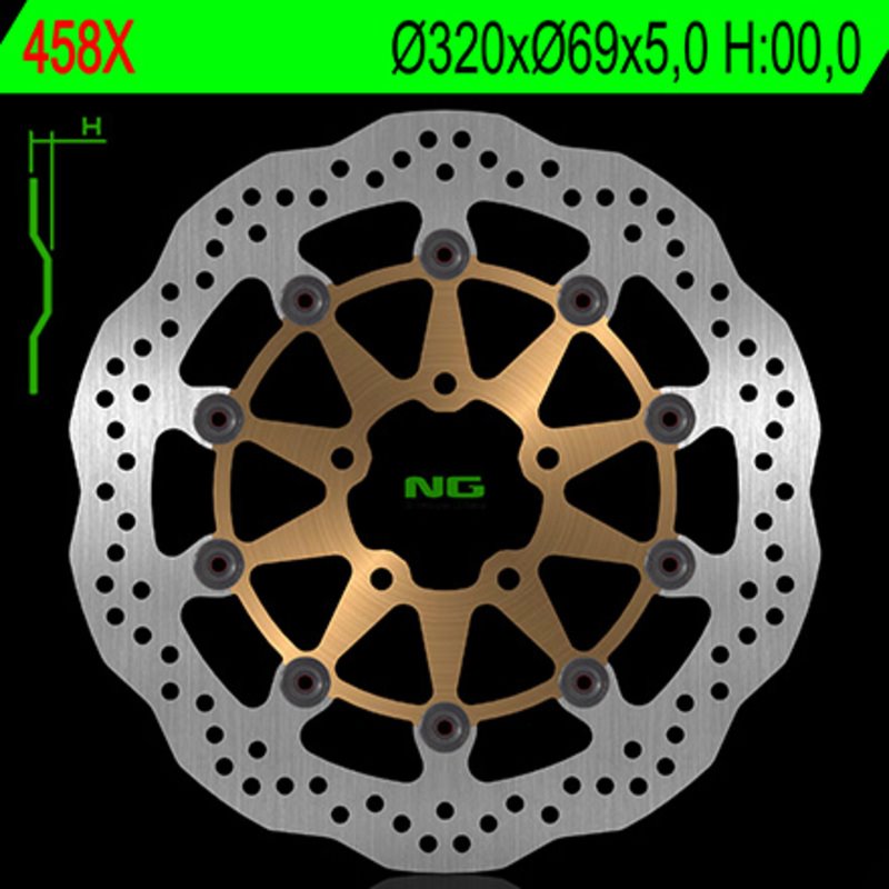 NG BRAKE DISC 297X